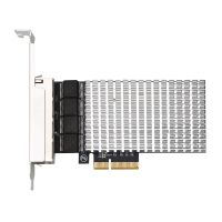 PCIE Gigabit Network Card 4 Port 2.5Gbps Ethernet Network Card Adapter RTL8125BG Gigabit Network Card