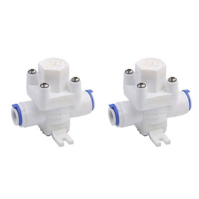 2X Water Pressure Valve 3/8Inch Reducing Valve Water Pressure Relief Regulator for RO System Water Regulator Controls