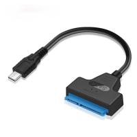 卐♝﹍ Type-c To SATA7 15pin Easy Drive Cable USB3.1 To SATA 2.5 Inch Serial Hard Disk Data Cable USB Cable Supports OTG