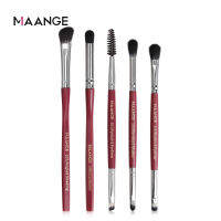 MAANGE 5ชิ้น/เซ็ตเมคอัพชุดแปรงSoft Nyoln Brushสำหรับการผสมอายแชโดว์