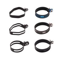 Motorcycle Exhaust Pipe Mounting Clamp Hanger Hang Strap Bracket Silencer Tip Carbon Fiber Bracket Fixed Ring Clamp Moto Parts Haberdashery