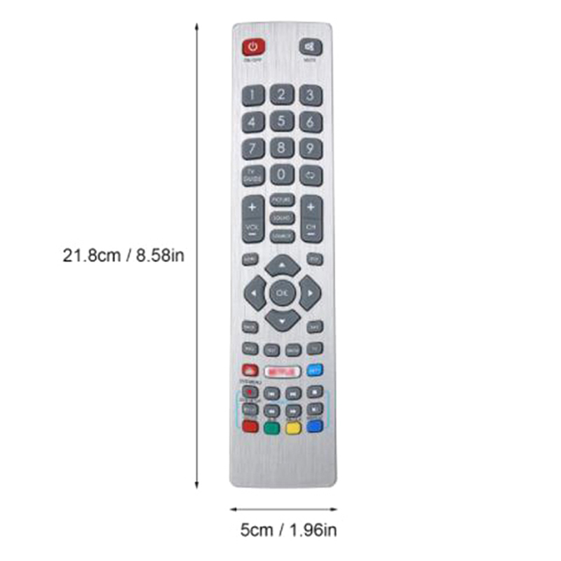 Replacement Remote Control for TV LC-19SH7E-BK 