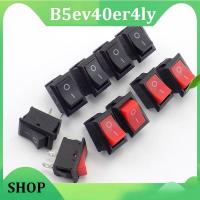 B5ev40er4ly Shop 5pcs 2 Pin On-off  Boat Rocker Switch Push 6A/250VAC 10A 125VAC 15*21mm Button for Car Dash Dashboard Truck RV ATV Home