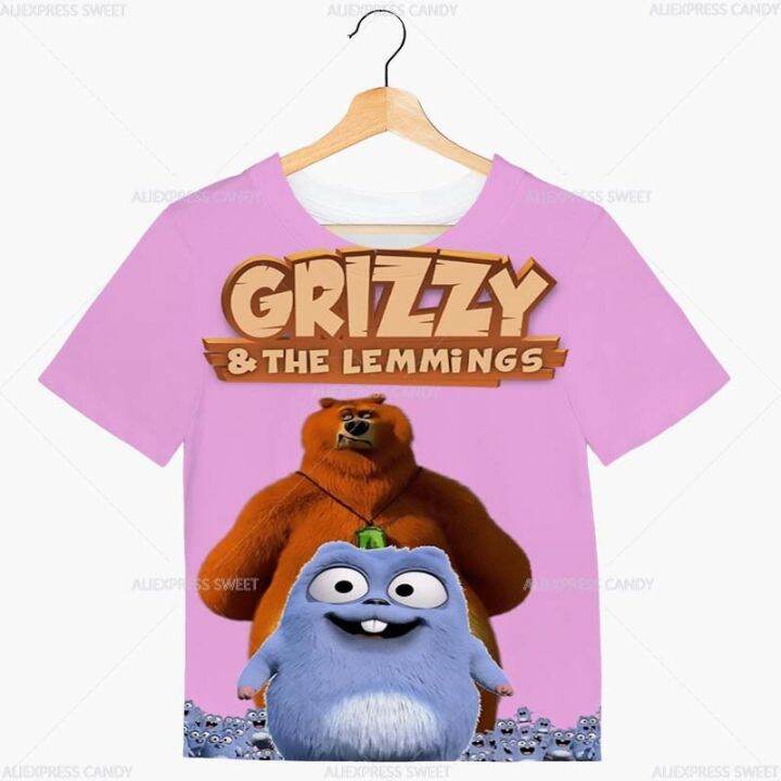 summer-boys-lemmings-print-t-shirts-girls-cartoon-tshirts-children-sunlight-grizzly-bear-animal-t-shirts-kids-cute-tops-clothes