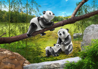 Playmobil 70353 Zoo Pandas with Cub สวนสัตว์ หมีแพนด้าและลูก