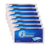 แผ่นฟอกฟันขาว 3D White Teeth Whitening Strips แผ่นแปะฟอกฟันขาว ฟอกสีฟัน