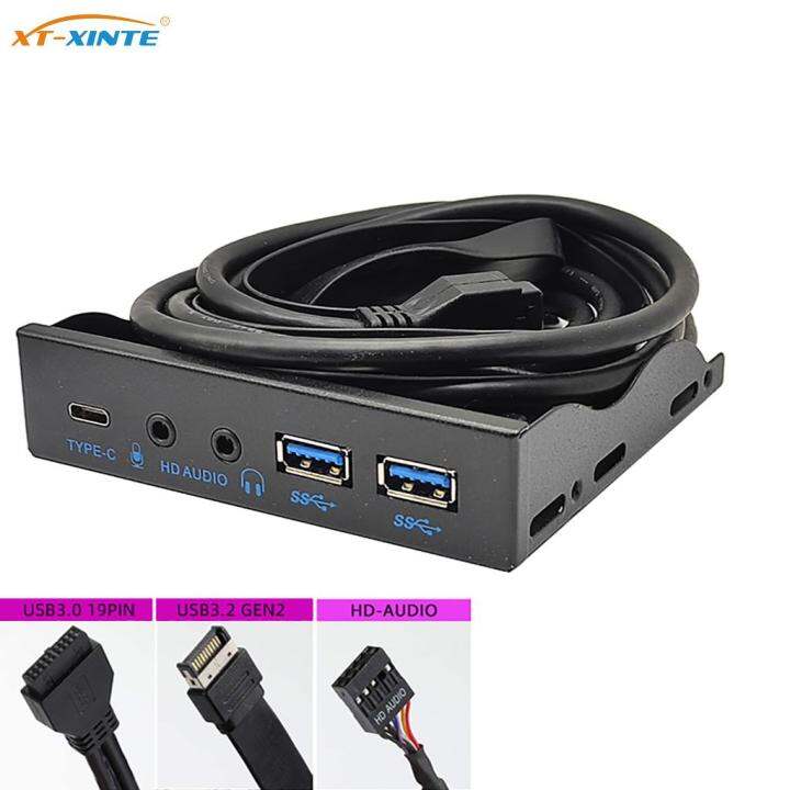 19pin-5ฮับ-usb-พอร์ตแผงด้านหน้า-combo-วงเล็บ-usb-3-0-usb2-0-type-c-ฮับต่อพ่วงสำหรับเดสก์ท็อปพีซี3-5-fdd-ฟลอปปีดิสก์ถาดใส่ไดรฟ์-feona