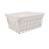 Desktop Snack Basket 1 Pack Wire Baskets for Storage, Basket Organizer Storage Bin for Kitchen Cabinets A