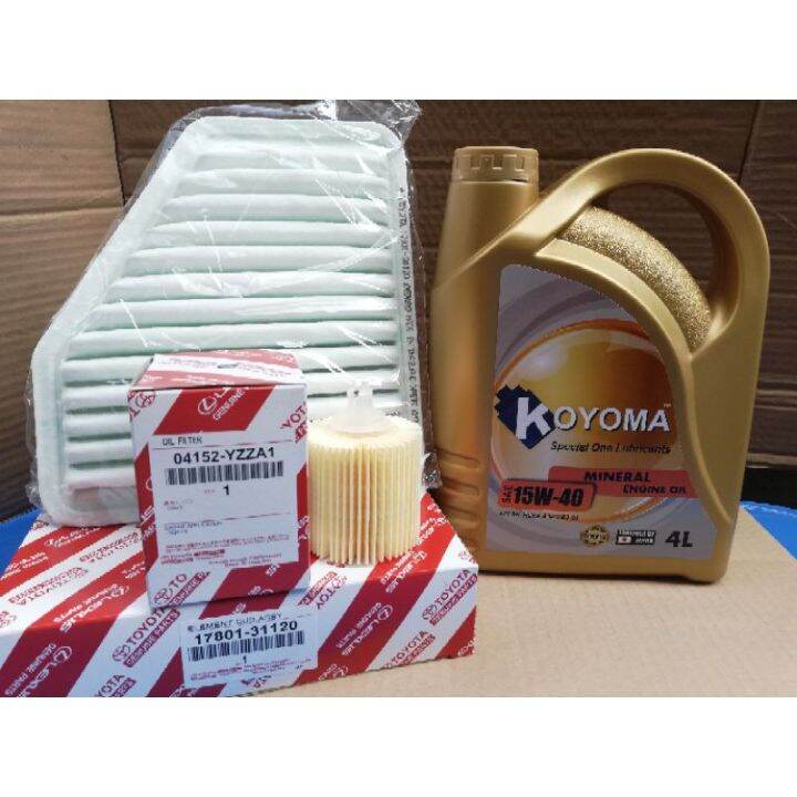 TOYOTA ESTIMA ALPHARD VELLFIRE 2009y-2014year OIL FILTER + AIR FILTER ...