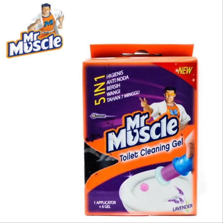 Mr Muscle Toilet Cleaning Gel Applicator Mr.Muscle Pembersih Toilet