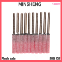 MIH ✨ COD ✨ 10pcs Chainsaw sharpener grinding Stone File 4/4.8/5 5/6mm โซ่เลื่อยชุดสำหรับขัดโลหะ Chainsaw sharpener Stones