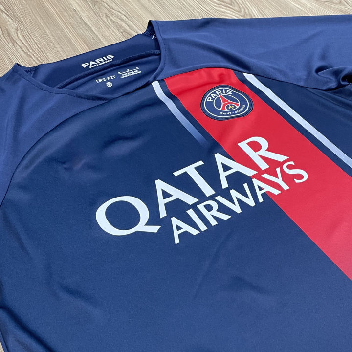 เสื้อบอล-เสื้อฟุตบอลผู้ใหญ่-แขนยาว-ทีม-paris-รับประกันคุณภาพ-ผ้าเกรด-a