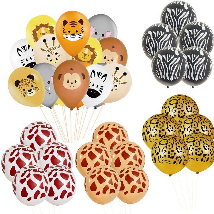 cc-10pcs-monkey-tiger-giraffe-pattern-balloons-for-jungle-birthday-decoration-supplies