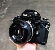 Máy ảnh Phim Nikon F3 HP + lens 50mm F1.4 - Made in Japan - Mới 85%