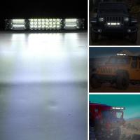 15 INCH 1piece Car Led Light 12V Led Spotlights For Motorcycle 24 Volt Truck for Boat Trucks Tractor SUV ATV Niva 4x4