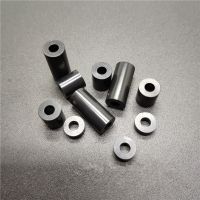 100 Buah/Banyak M3 ABS Bulat Kebuntuan Mesin Cuci Hitam Nylon Non-Threaded Hollow Spacer OD(7 Mm) x ID(3.2 Mm) x L