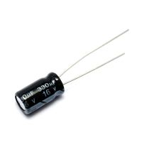 20PCS/LOT Electrolytic Capacitor 16V/330uF 16V 330UF 6*12 WATTY Electronics