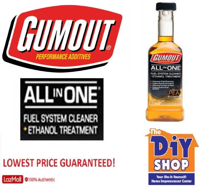 Gumout ALLinONE Complete Fuel System Cleaner Ethanol Treatment & Friction Modifier 10 oz (GAS