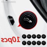 ♈☍ 10pcs Car Door Anti-collision Silicone Pad Anti-shock Closing Door Stickers Soundproof Buffer Gasket Auto Accessories