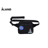 ALAND กระเป๋านาซ่า  BAGGU FANNY PACK EXCUSIVE COLLECTION NASA รุ่น SPACE SHUTTLE BLACK