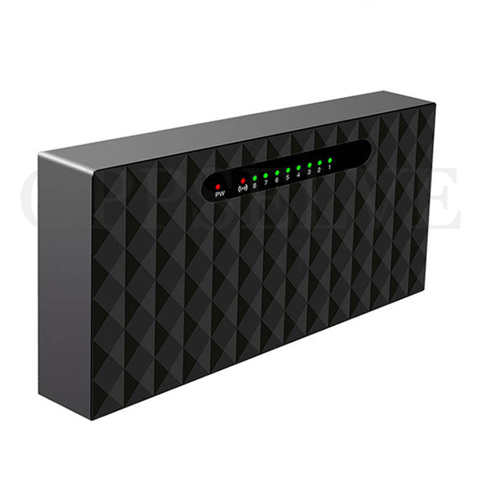 8Port Gigabit Network Switcher Lan Hub High Performance Smart