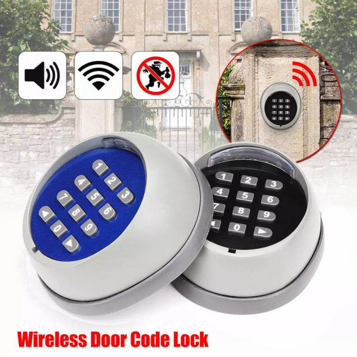 metal Wireless keypad gate opener keypad rolling code 433mhz keypad