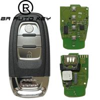 JHTJHNDTGFJHND 8T0959754F 754J Full รีโมทคอนโทรลกุญแจรถ Fob สำหรับ Audi A4 A5 A6L A7 A8L Q5 Keyless Go 315/433/868Mhz Pcf7945ac ชิป