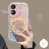 MissConnie เคสนิ่มสำหรับ Samsung A24 A14 A13 A04s A52s A03s A20s A20 A10s A52 A12สดใสน่ารัก A23 A50s A21s A32ที่ใส่ดอกไม้ที่มีสีสัน