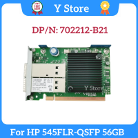 Y Store สำหรับ HP 545FLR-QSFP 56GB การ์ดเครือข่าย702212-B21 705007-001 705088-001 Fast Ship