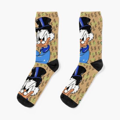 Socks Scrooge  Rugby and Money men socks socks [hot]Golden mcduck sheer Eva Kiseleva womens compression