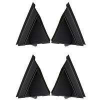 2X Car Left &amp; Right Door Mirror Flag Cover Molding Triangle Cover for FIAT 500 2012-2019 1SH17KX7AA 1SH16KX7AA