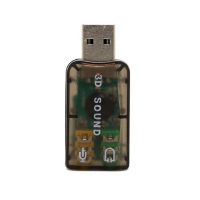 YOUCUN USB ภายนอกขนาดเล็กเป็นไมโครโฟน3.5มม. การ์ดเสียง USB อะแดปเตอร์หูฟังไมโครโฟนสำหรับ3D คอมพิวเตอร์ตั้งโต๊ะแล็ปท็อปอะแดปเตอร์