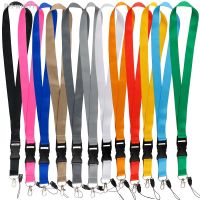 Fashion Black Cell Phone Lanyard Neck Hanging Lanyards for Keys ID Card Employee Card Badge Holder ID Card lanyard