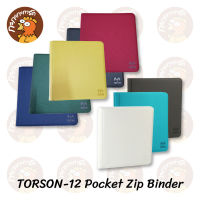 Torson - 12 Pocket Zip Binder แฟ้มใส่การ์ด หน้าละ 12 ช่อง มีซิป เปิด-ปิด เก็บการ์ดได้ 480 ใบ