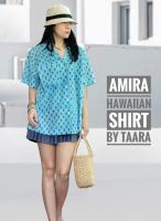 Amira Hawaiian Shirt เสื้อฮาวายผ้า block print อินเดีย