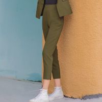 RMVcollection กางเกง รุ่น BROOKLYN CULOTTES สี ARMY GREEN  (กางเกง อย่างเดียว)