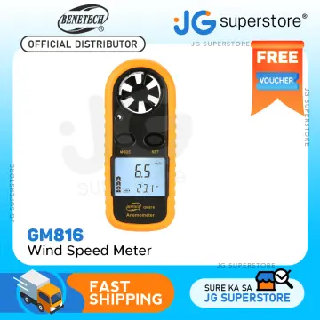 Shop Benetech Gm816 Digital Wind Speed Anemometer with great discounts and  prices online - Mar 2024