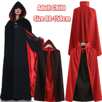 Foquaty Mens Halloween Vampire Costumes Long Sleeve Tops Pants and Cape for  Cosplay Masquerade Role-Playing Party Outfits