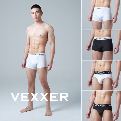 Vexxer Undewear Trunk X01 – สีขาว กางเกงใน ลดการเสียดสี ระบายอากาศได้ดี กางเกงในชาย กางเกงชั้นในชาย Boxer บ๊อกเซอร์