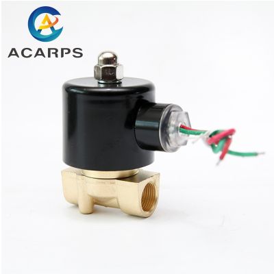 Normally Closed Brass Electric 12v Solenoid Water Valve 1/8 quot; 1/4 quot; 3/8 quot; High temperature 120degree