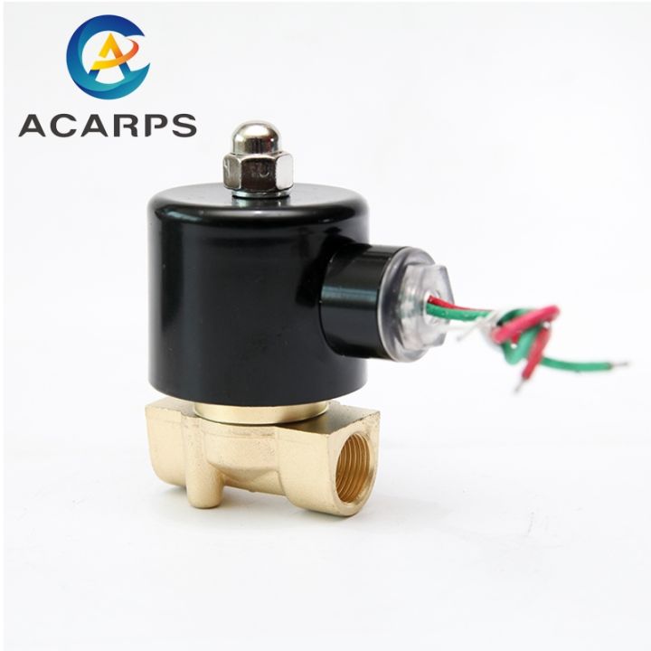 normally-closed-brass-electric-12v-solenoid-water-valve-1-8-quot-1-4-quot-3-8-quot-high-temperature-120degree