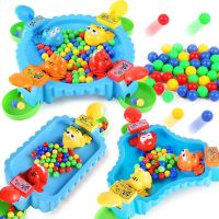 【LZ】♞∋♘  Funny Hungry Frog Eats Beans Strategy Game for Children and Adults Family Gathering Interactive Board Game Stress Relief Toys