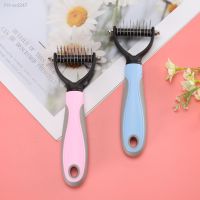 Pets Fur Knot Cutter Dog Grooming Shedding Tools Pet Cat Hair Removal Comb Brush Double Sided Pet Products Comb for Cats