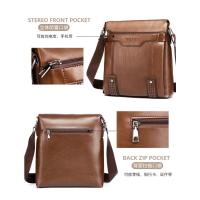 Royal Bagger Shoulder Bag With Wallet for Men Casual Leather Classic Daily European and American Best Selling Mens Crossbody Messenger BagTH