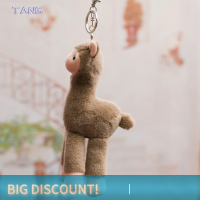 ?【Lowest price】TANG พวงกุญแจ Peluche พวงกุญแจผู้หญิง alpaca น่ารักสร้างสรรค์ตุ๊กตาของเล่นกระเป๋าเป้สะพายหลังรถกุญแจเครื่องประดับจี้ llaveros