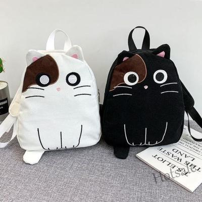 【hot sale】✔ C16 Cute backpack female Japanese girl ins tide new kitty student school bag super cute all-match backpack
