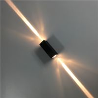 Led a beam of light wall lamp double head up and down the corridor corridor column condenser KTV bar light background wall decorative light --bd230727✁