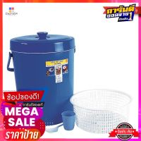 เอเวอเรสต์ กระติกน้ำแข็ง พร้อมตะกร้า ความจุ 27 ลิตรPlastic Vacuum Fla+Basket 27 Ltr