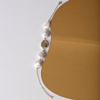 SWAN - Baroque Pearl Shell Bracelet สร้อยข้อมือเงินแท้ ชุบทอง14K มุกแท้ มุกบารอค มุกน้ำจืด
