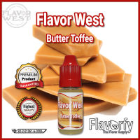 Flavor West Butter Toffee -  - กลิ่นผสมอาหาร - ผ่านการรับรองจาก อย. ประเทศไทย บรรจุและขายโดย Flavorfy กลิ่นผสมอาหารอเนกประสงค์ เหมาะสำหรับ ลูกอม, กัมมี่, น้ำผลไม้, เบเกอรี่, ไอศครีม, ของเหลวอื่่นๆ